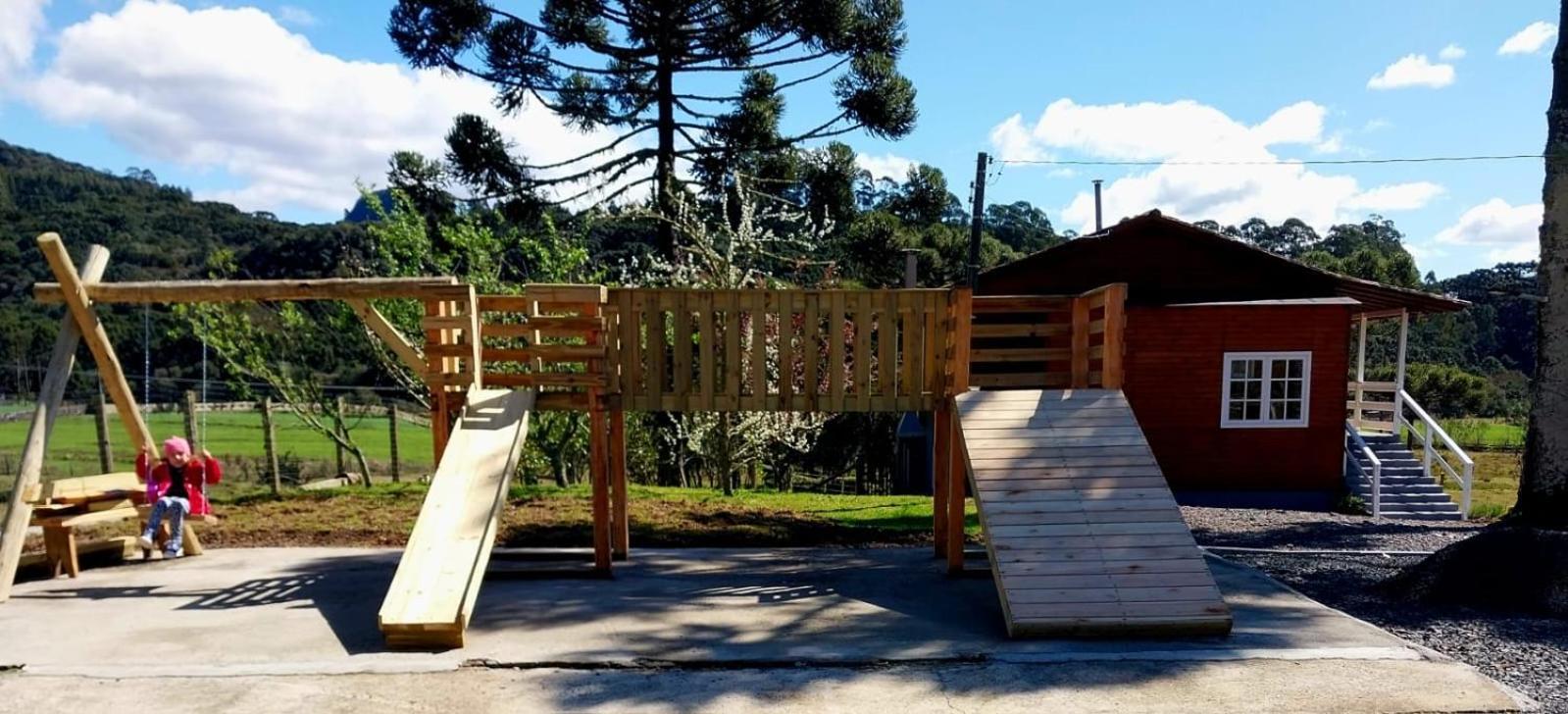 Sitio Rio Cachimbo Villa Urubici Bagian luar foto
